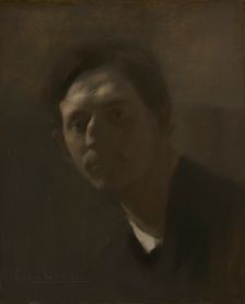 Armand Berton, c. 1891. Creator: Eugène Carrière (French, 1849-1906)
