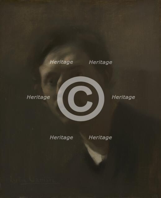 Armand Berton, c. 1891. Creator: Eugène Carrière (French, 1849-1906).