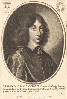Armand de Bourbon. Creator: Balthasar Moncornet