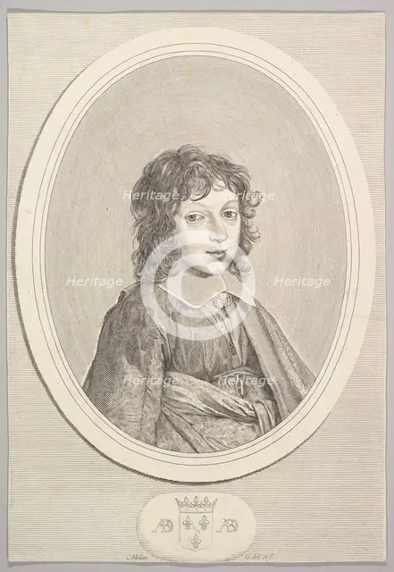 Armand de Bourbon, prince de Conti. Creator: Claude Mellan.