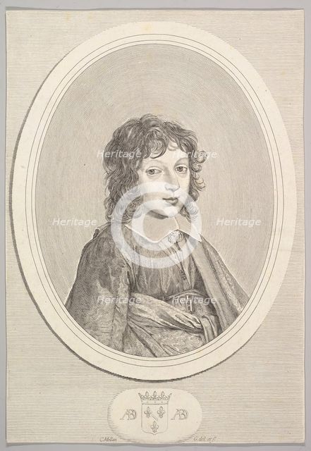 Armand de Bourbon, prince de Conti. Creator: Claude Mellan.