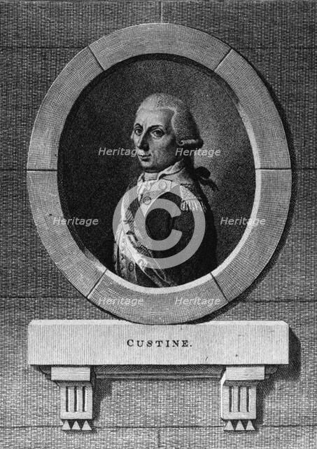 Armand de Custine. Artist: Anonymous  