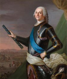 Armand de Vignerot du Plessis (1696-1788), Duke of Richelieu, Marshal of France. Creator: Anonymous