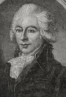 Armand Gensonné, (1758-1793), French politician and deputy of the Convention, 1876. Creator: Unknown