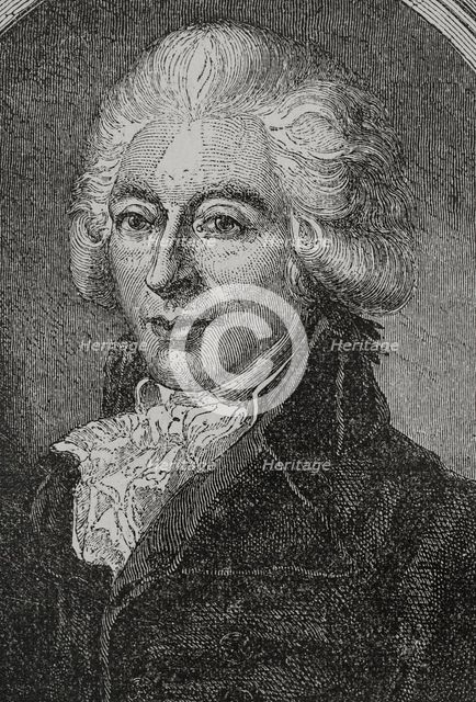 Armand Gensonné, (1758-1793), French politician and deputy of the Convention, 1876.  Creator: Unknown.