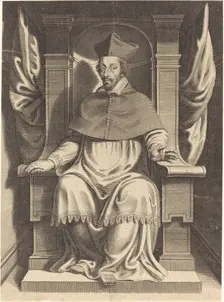 Armand Jean du Plessis, Cardinal Richelieu. Creator: Michel Lasne