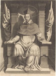 Armand Jean du Plessis, Cardinal Richelieu. Creator: Michel Lasne