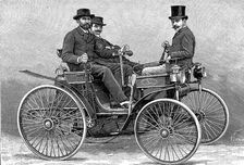 Armand Peugot's first motor car, 1890