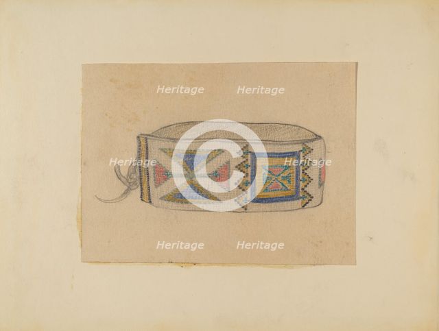 Armband, 1935/1942. Creator: George B. Wally.