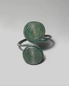 Armband with Spirals, European Bronze Age, 14th-12th century B.C. Creator: Unknown
