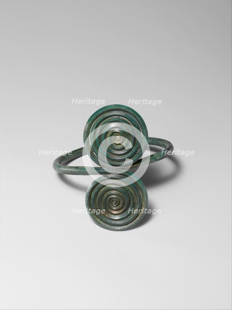 Armband with Spirals, European Bronze Age, 14th-12th century B.C. Creator: Unknown.