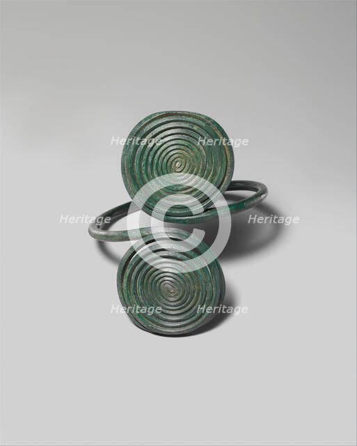 Armband with Spirals, European Bronze Age, 14th-12th century B.C. Creator: Unknown.