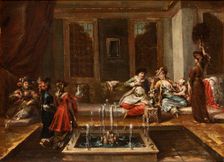 Armenian interior or Orient Scene