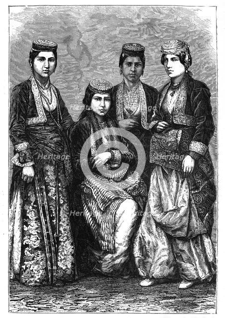 Armenian ladies, c1890. Artist: Unknown