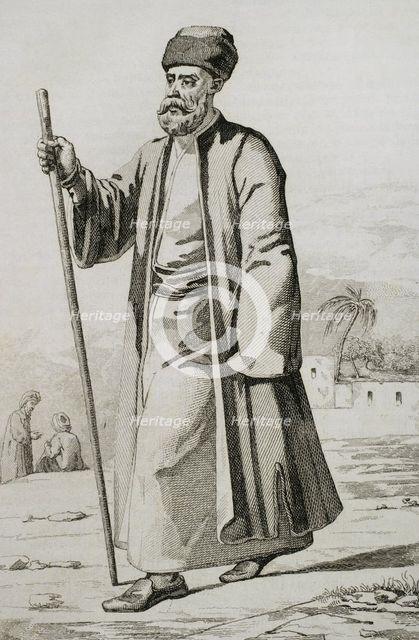 Armenian pontiff, 1838. Creator: Unknown.