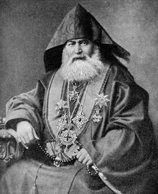 Armenian Patriarch, leader of the oldest national christian church, 1922