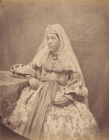 [Armenian Woman of Teheran], 1840s-60s. Creator: Possibly by Luigi Pesce