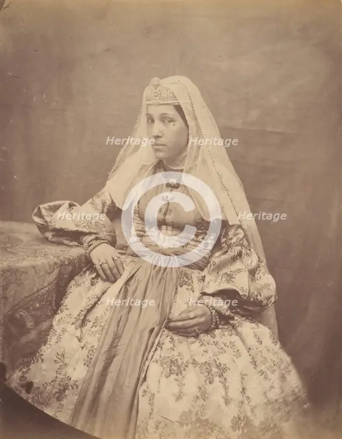 [Armenian Woman of Teheran], 1840s-60s. Creator: Possibly by Luigi Pesce.