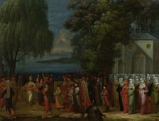 Armenian Wedding, ca 1720-1730. Artist: Vanmour (Van Mour), Jean-Baptiste (1671-1737)