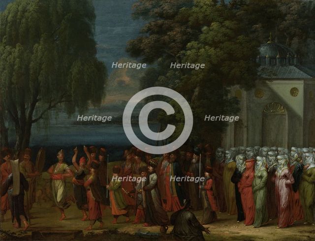 Armenian Wedding, ca 1720-1730. Artist: Vanmour (Van Mour), Jean-Baptiste (1671-1737)