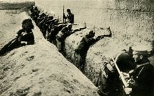 Armenians defending the city of Van, Turkey, First World War, 1915-1916, (c1920). Creator: Unknown