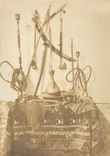 Armes et ustensiles du Kaire, December 1849-January 1850. Creator: Maxime du Camp