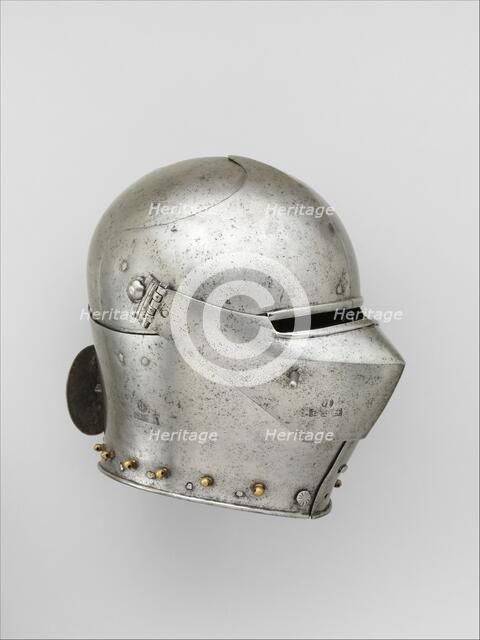 Armet, Italian, probably Milan, ca. 1440. Creator: Lionardo.