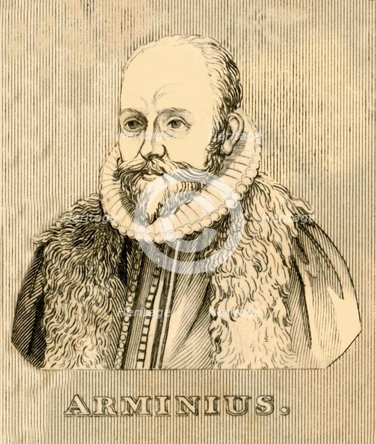 'Arminius', (1560-1609), 1830. Creator: Unknown.
