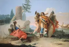 Armida Abandoned by Rinaldo, 1742/45. Creator: Giovanni Battista Tiepolo