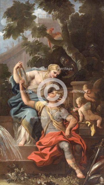Armida and Rinaldo, c1697. Creator: Luca Giordano.