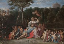 Armida's garden, between 1628 and 1630. Creator: David Teniers II