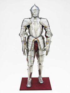 Armor for Field and Tournament, Augsburg, c. 1540/60 with later etching. Creator: Jörg T. Sorg, the Younger