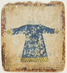 Armor Shirt, from a Set of Initiation Cards (Tsakali), 14th/15th century. Creator: Unknown