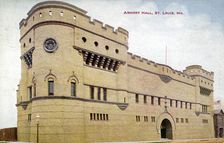Armory Hall, St Louis, Missouri, USA, 1911