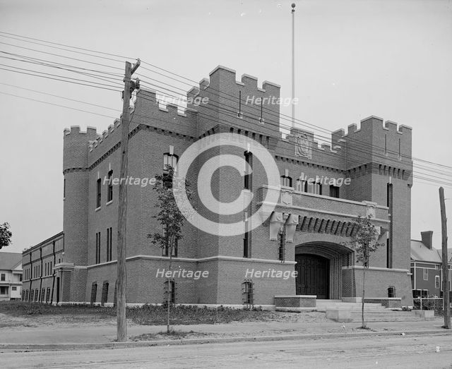 Armory, Holyoke, Mass., between 1900 and 1910. Creator: Unknown.