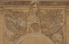 Armorial Trophy, 1600-1800. Creator: Unknown