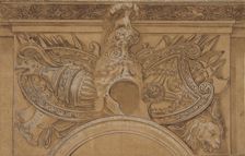 Armorial Trophy, 1600-1800. Creator: Unknown