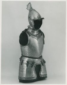Armour of Giovanni Battista Bourbon del Monte (1541-1614), Italian, possibly Brescia, ca. 1590. Creator: Unknown