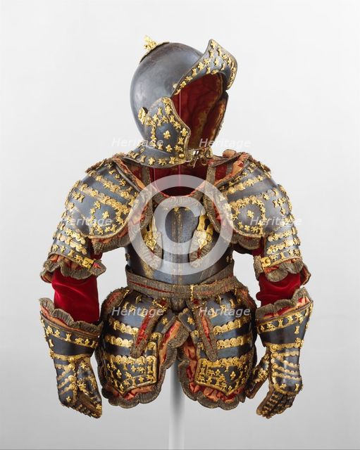 Armour of Infante Luis, Prince of Asturias (1707-1724), French, Paris, dated 1712. Creator: Jean Drouart.