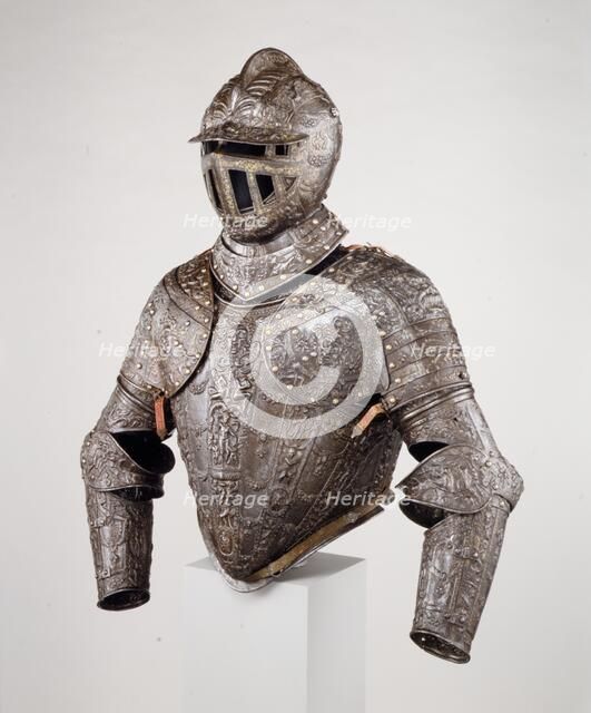 Armour of the Dukes of Alba, Italian, Milan, ca. 1575-85. Creator: Lucio Piccinino.