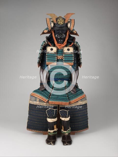 Armour of the Maeda Family, Japanese, 18th century. Creator: Unknown.