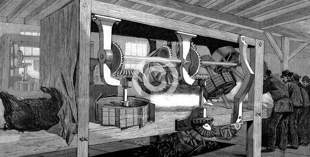 Armour Company's pig slaughterhouse, Chicago, Illinois, USA, 1892.  Creator: Unknown.