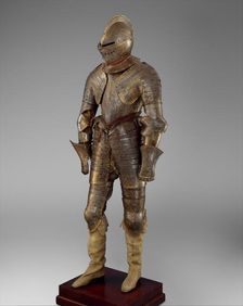 Armour for Heavy Cavalry, French, ca. 1600. Creator: Unknown