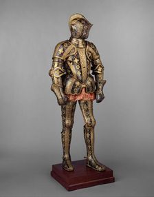 Armour Garniture of George Clifford (1558-1605), Third Earl of Cumberland, British, 1586. Creators: Jacob Halder, Royal Workshops at Greenwich