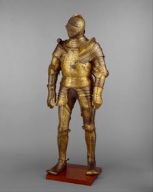 Armour Garniture, Probably of King Henry VIII of England (reigned 1509-47), British, dated 1527. Creators: Hans Holbein the Younger, Royal Workshops at Greenwich