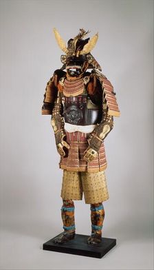 Armour, Japanese, 16th and 18th centuries. Creators: Saotome Ietada, Myochin Munesuke