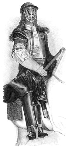 Armour worn by James II at the Boyne, 1690 (1894)