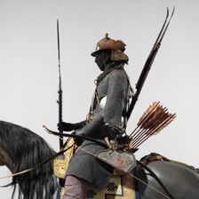 Armoured Cavalryman, Tibetan, and possibly Bhutanese and Nepalese, 18th-19th century. Creator: Unknown