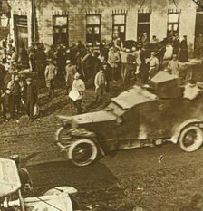 Armoured car, France, c1916-c1918