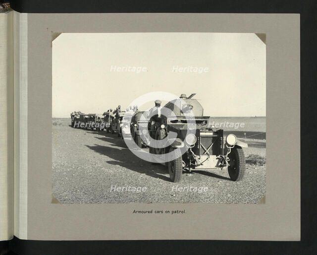 Armoured cars on patrol, 1964. Creator: Colonial Office.